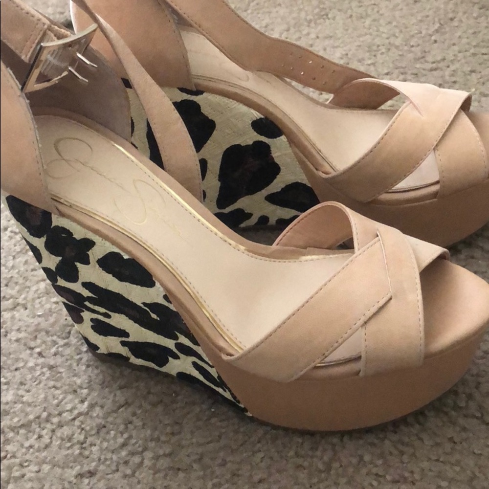 Jessica Simpson wedges